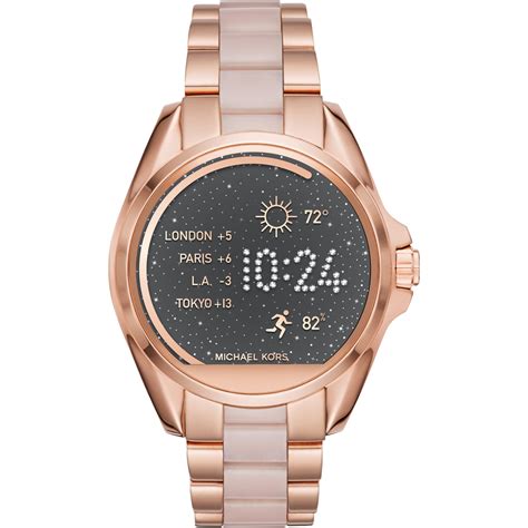 michael kors mkt5013 bradshaw smartwatch horloge|michael kors access bradshaw display smartwatch mkt5013.